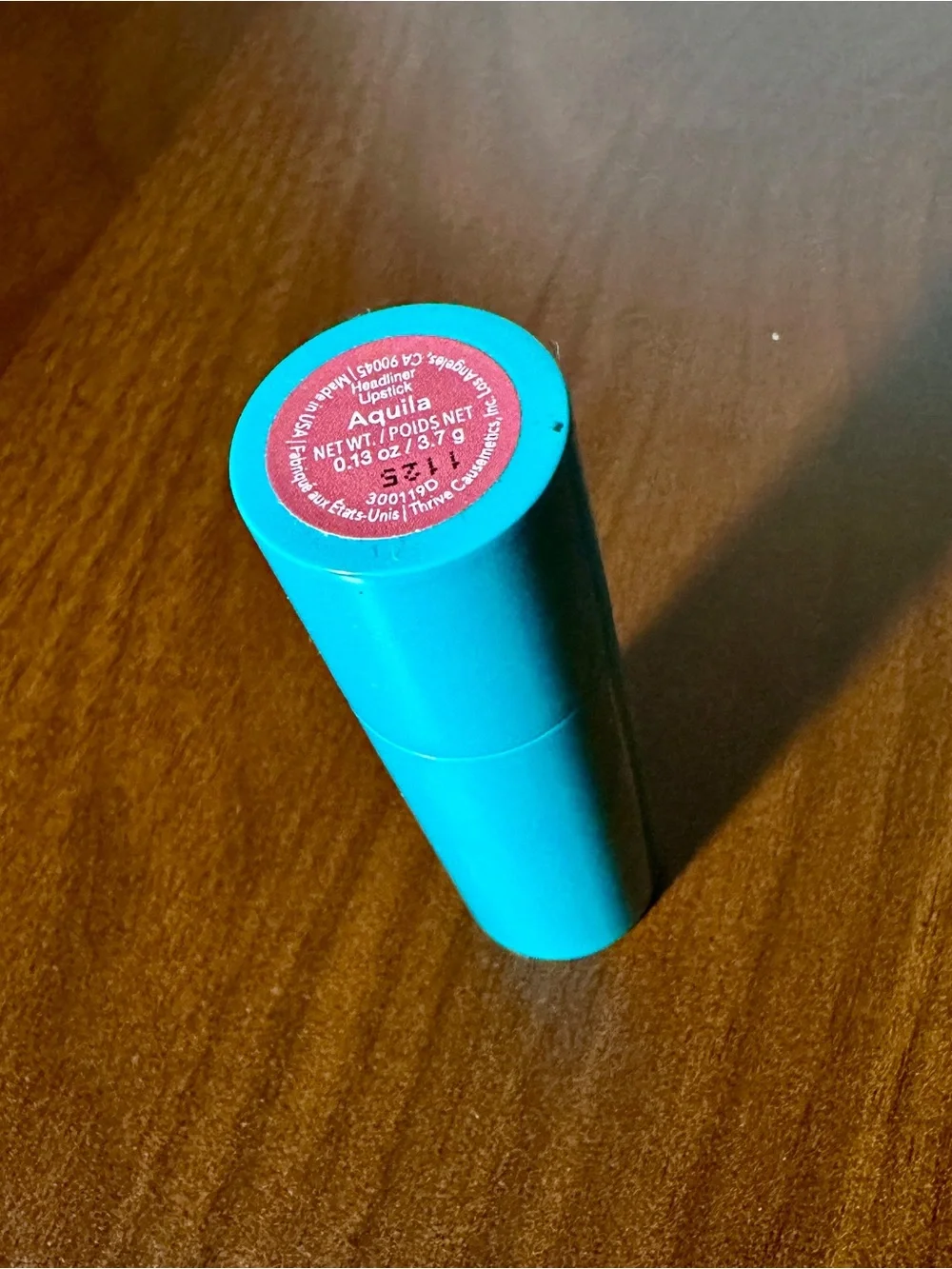 *Flaw* Thrive Causemetics Headliner Lipstick AQUILA Warm Rose Mauve 0.13